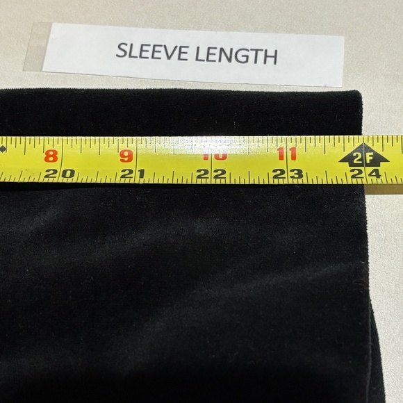 Jones NY Signature Velvet Stretch Zip Jacket 1X Formal Office Holiday Regal - Picture 13 of 16